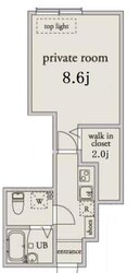 アーベインテラス駒込Ⅱの物件間取画像